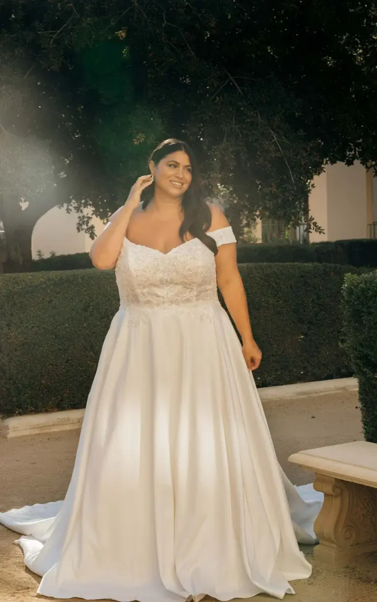 Celebrating Your Curves: Wedding Dress Styles for Plus Size Brides in 2025