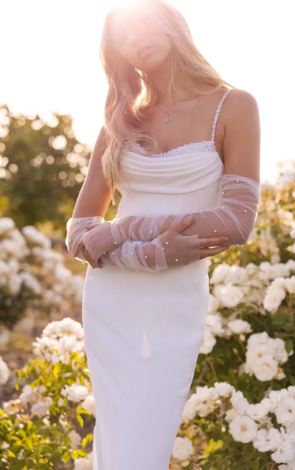 Saint wedding dress