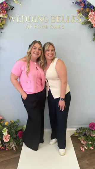 Play this or that with Shauni and Natalie ❤️✨#westmidlandswedding #2025bride #weddingdressinspo #weddingdressshopping #engaged #bridetobe #weddingdressesbirmingham #weddingdressshop #justengaged #fyp #thisorthat #choose #vote #thisorthatchallenge